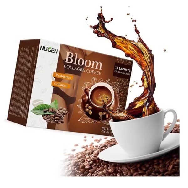 Bloom Collagen Coffee 100% Organic & Glutathione