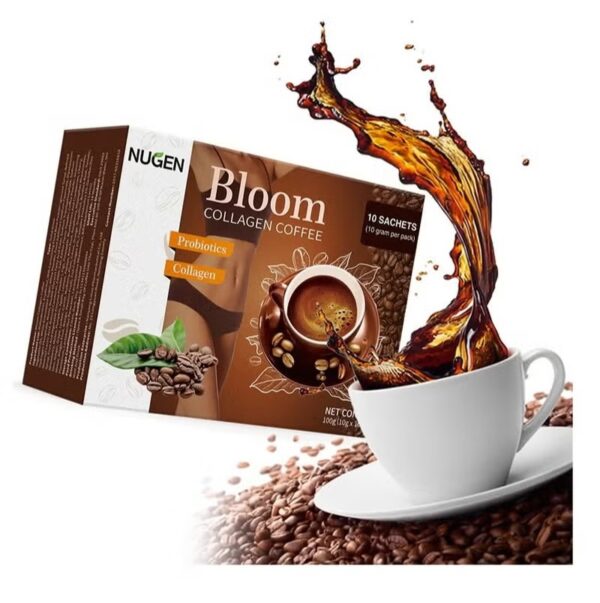 Bloom Collagen Coffee 100% Organic & Glutathione