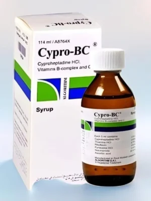 Cyproheptadine syrup for children