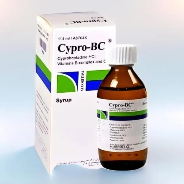 Cyproheptadine syrup for children