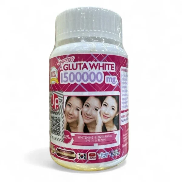The most powerful skin-clearing and whitening pills (Gluta White)